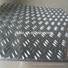 Best price with high quality embossed aluminum sheet